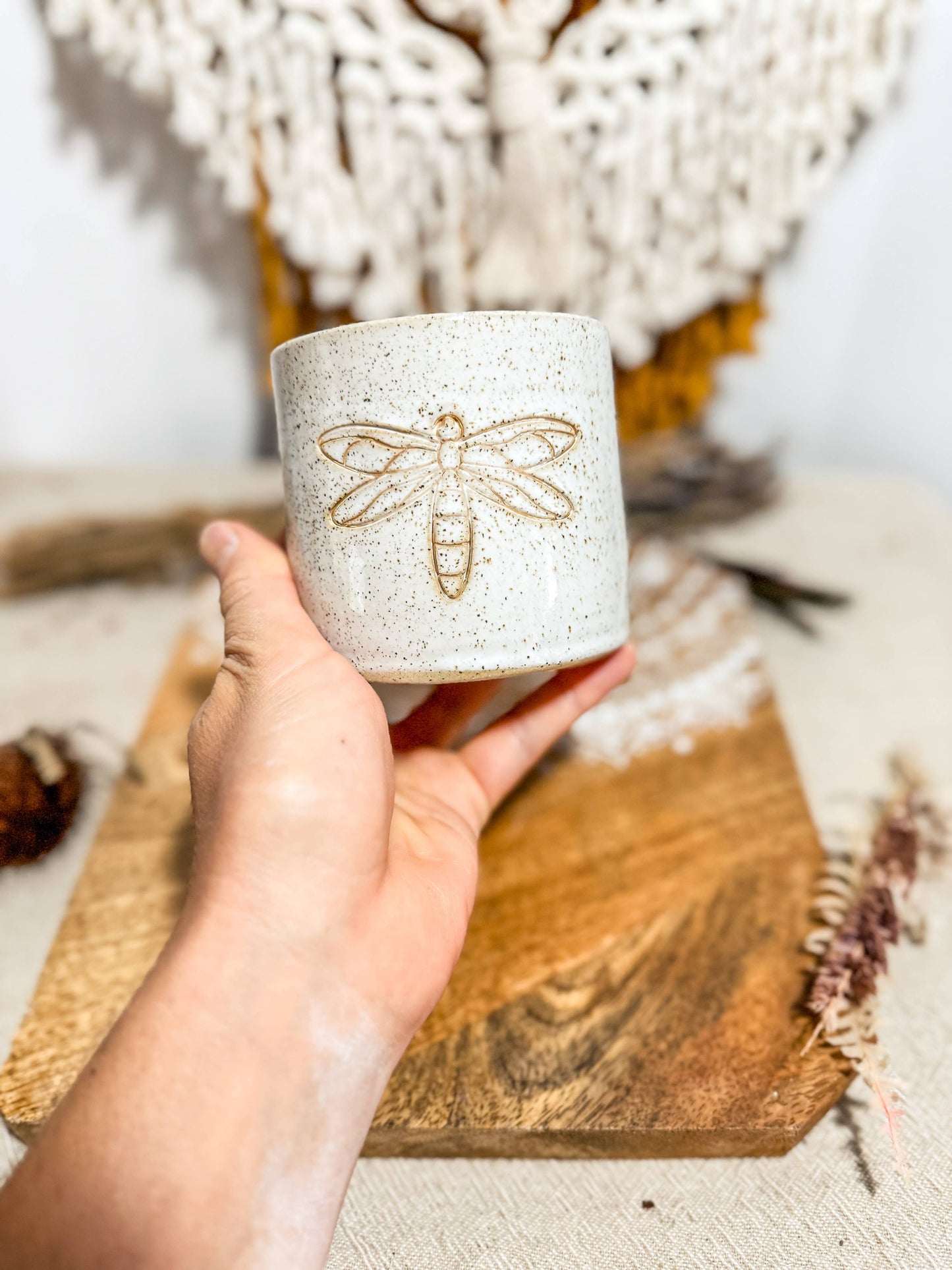 Ceramic Mug - Dragonfly