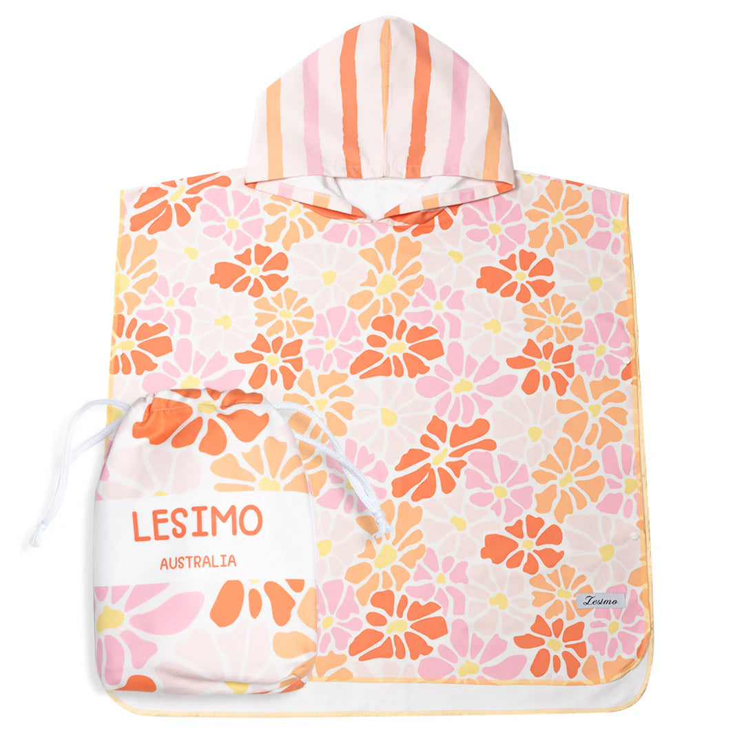 Large Sand Free Kids Hooded Towel