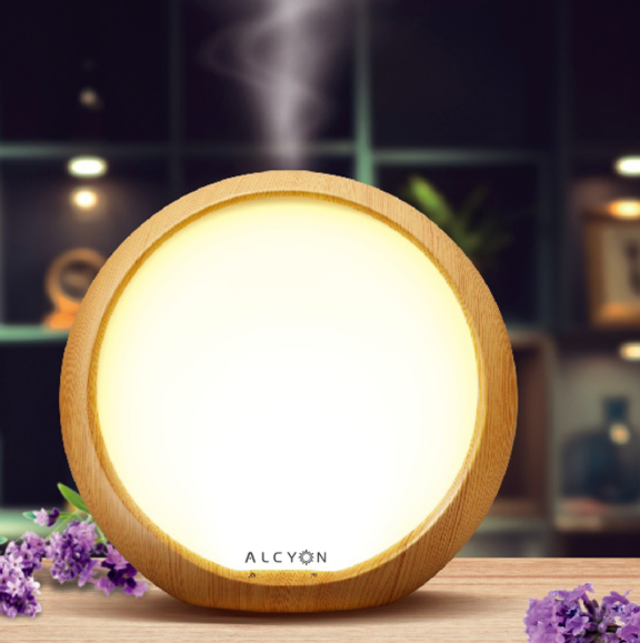Woodgrain Luna Ultrasonic Diffuser | Alcyon