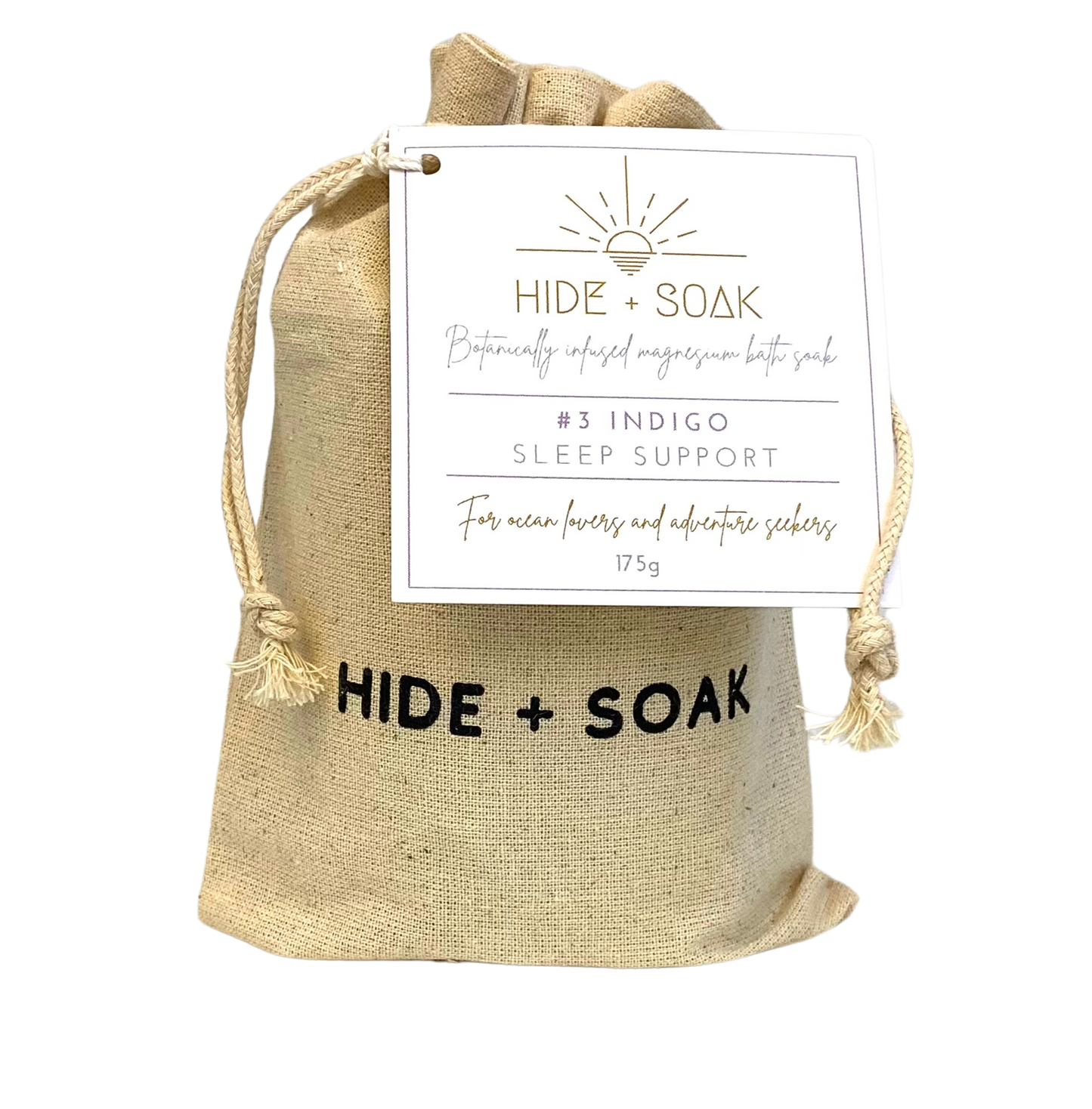 Magnesium Bath + Foot Salts - #3 INDIGO Sleep Support