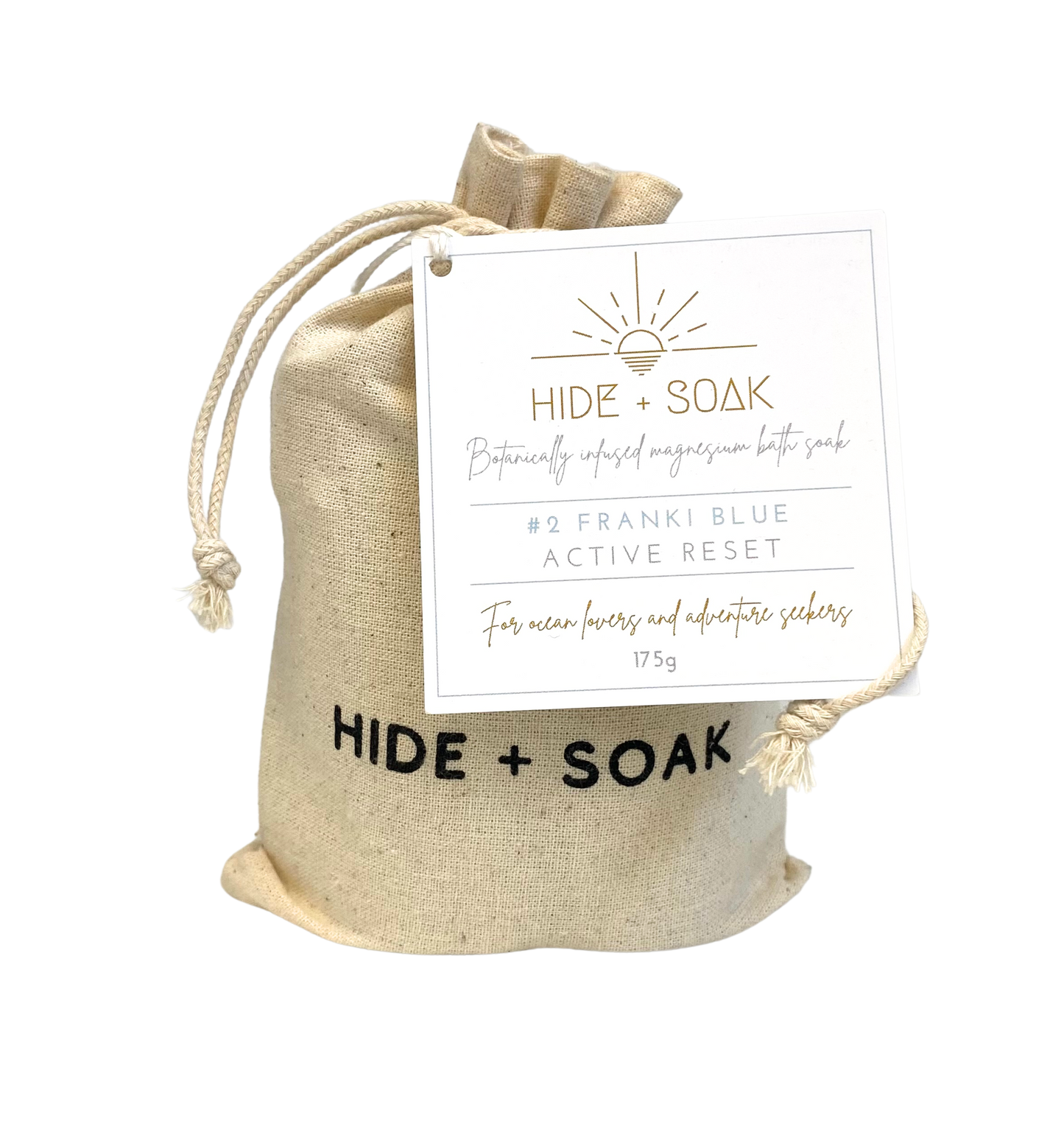 Magnesium Bath + Foot Salts - #2 FRANKI BLUE Active Reset