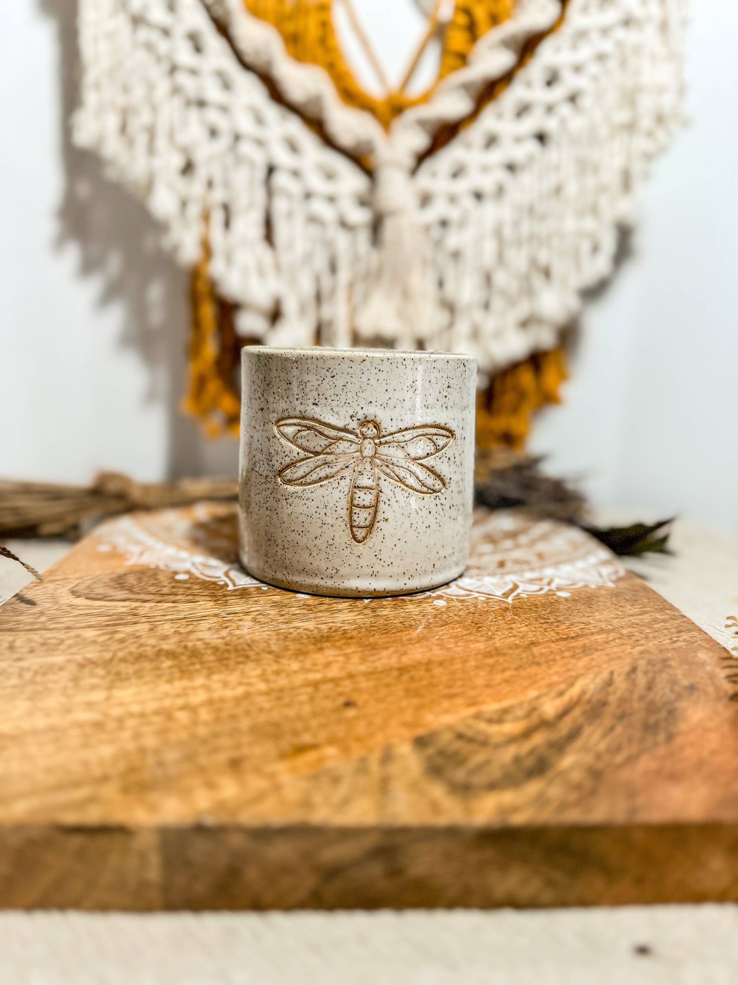 Ceramic Mug - Dragonfly