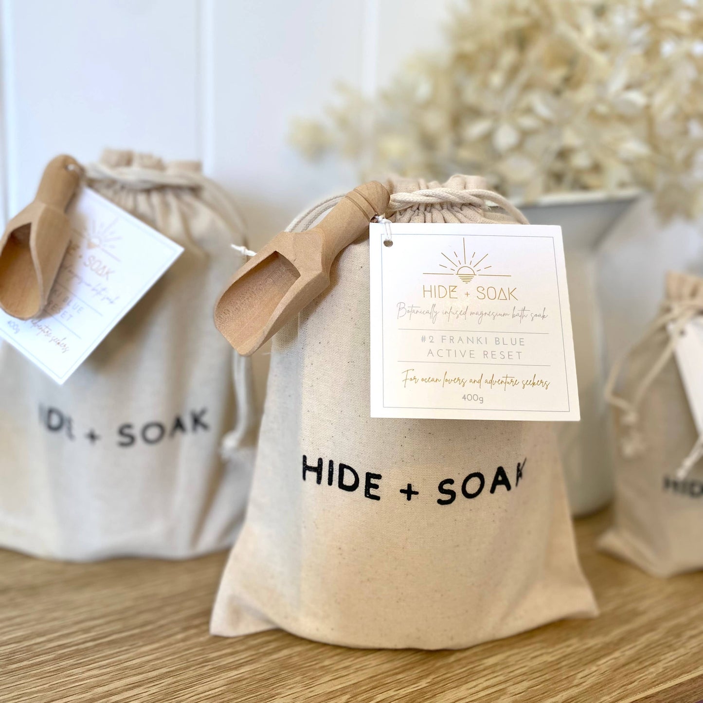 Magnesium Bath + Foot Salts - #2 FRANKI BLUE Active Reset